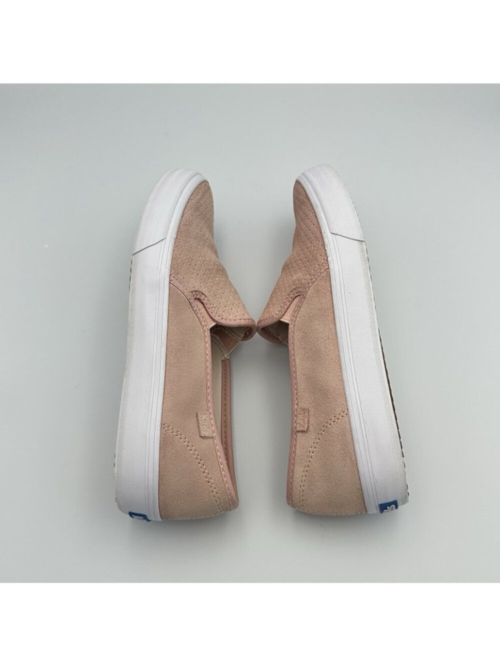 Keds Double Decker Women’s Size 8 US Slip-on Sneakers Pink Suede Shoes WH62526 - Picture 7 of 11